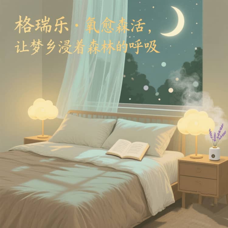 格瑞樂負氧離子，臥室的 “失眠小克星”