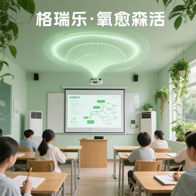 格瑞樂?氧愈森活 - 培訓(xùn)教室空氣凈化解決方案：讓每一堂課都浸潤在清氧里