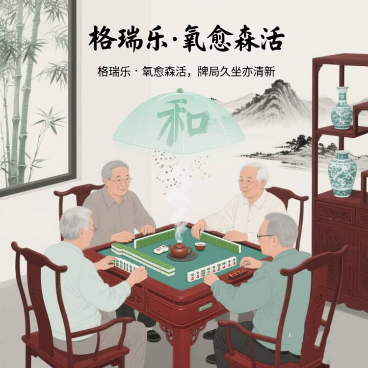 格瑞樂(lè)?氧愈森活 - 棋牌室空氣凈化解決方案：讓每一局博弈都縈繞清新鮮活