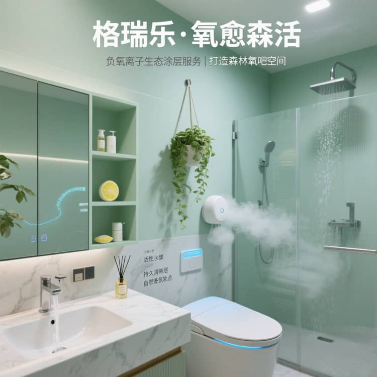 格瑞樂?氧愈森活 - 衛(wèi)生間空氣凈化解決方案：讓每一處潔凈都縈繞森林般的清新里