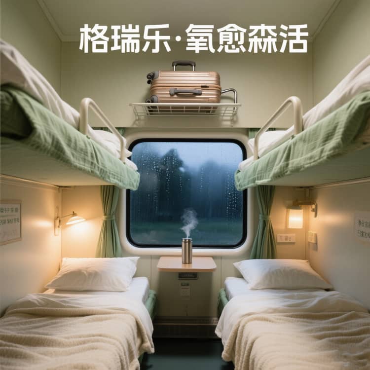 格瑞樂?氧愈森活 - 臥鋪車廂空氣凈化解決方案：讓每一段旅程都安睡在森林般的清新里